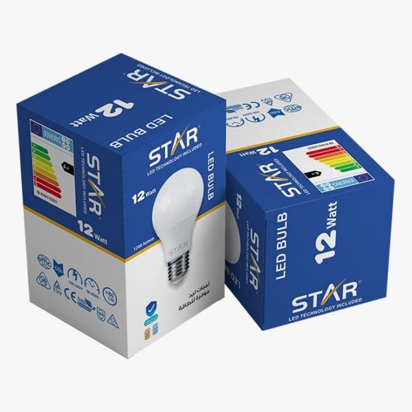 12W LED Bulb from STAR - Energy-Efficient